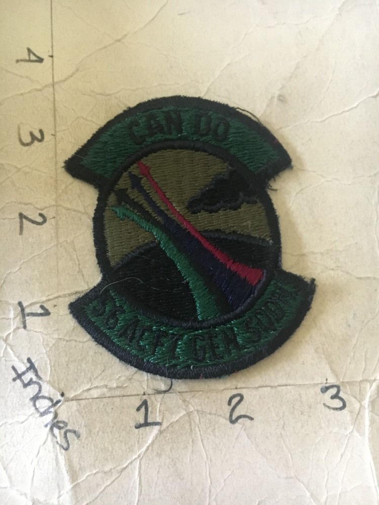 USAF 56th Aircraft Generation Squadron subdued patch 6/3/25