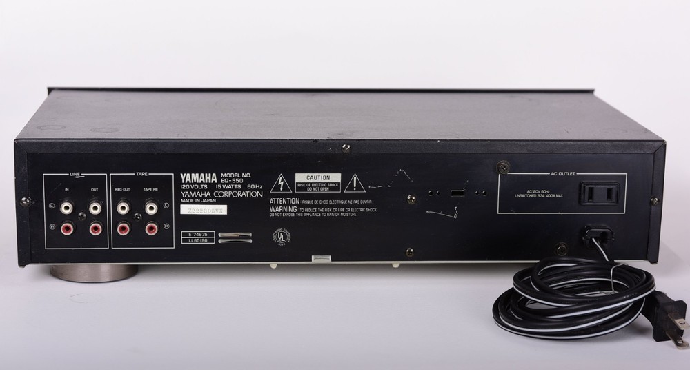 YAMAHA EQ-550 Vintage Stereo Graphic Equalizer