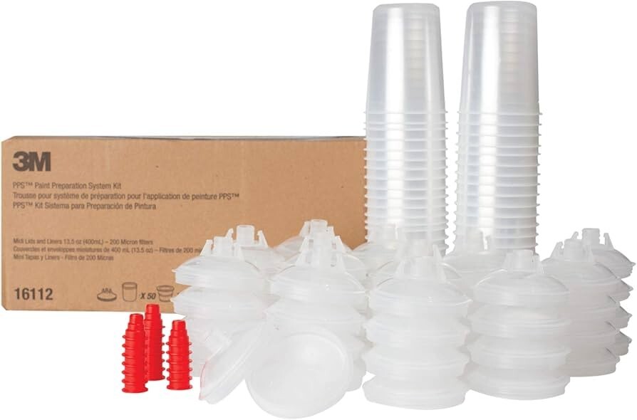 3M™ PPS™ 16112 Lid and Liner Kit, 400 mL