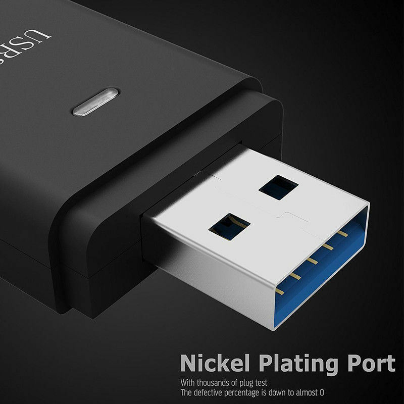 USB3.0 HighSpeed Memory Card Reader Adapter for Micro SD SDXC TF T-Flash US