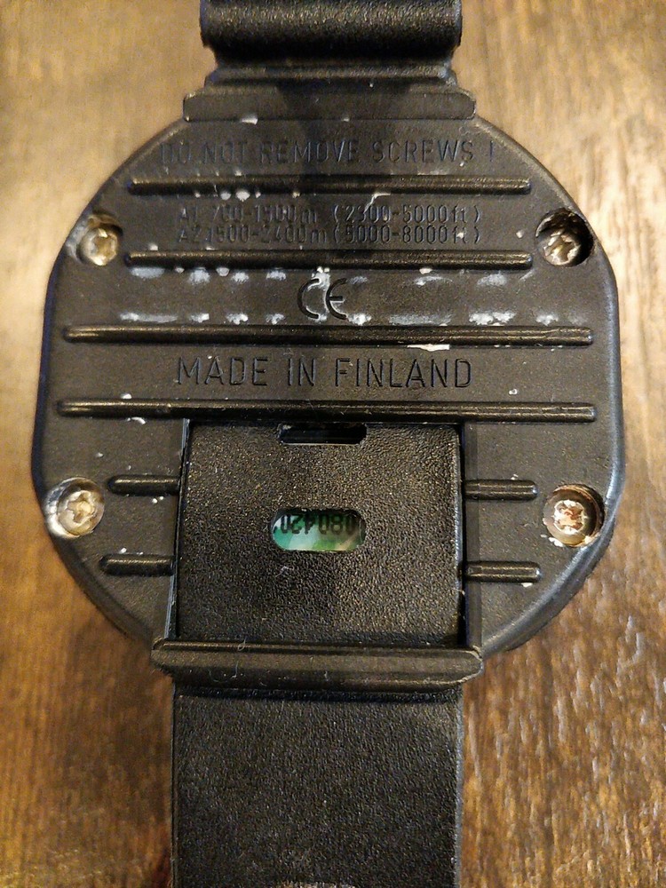 SUUNTO dive computer FUSION working