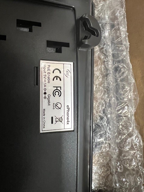 ESI ePhone4x Enterprise IP Phone for ESI eSIP Evolution Series & ESI eCloud PBX