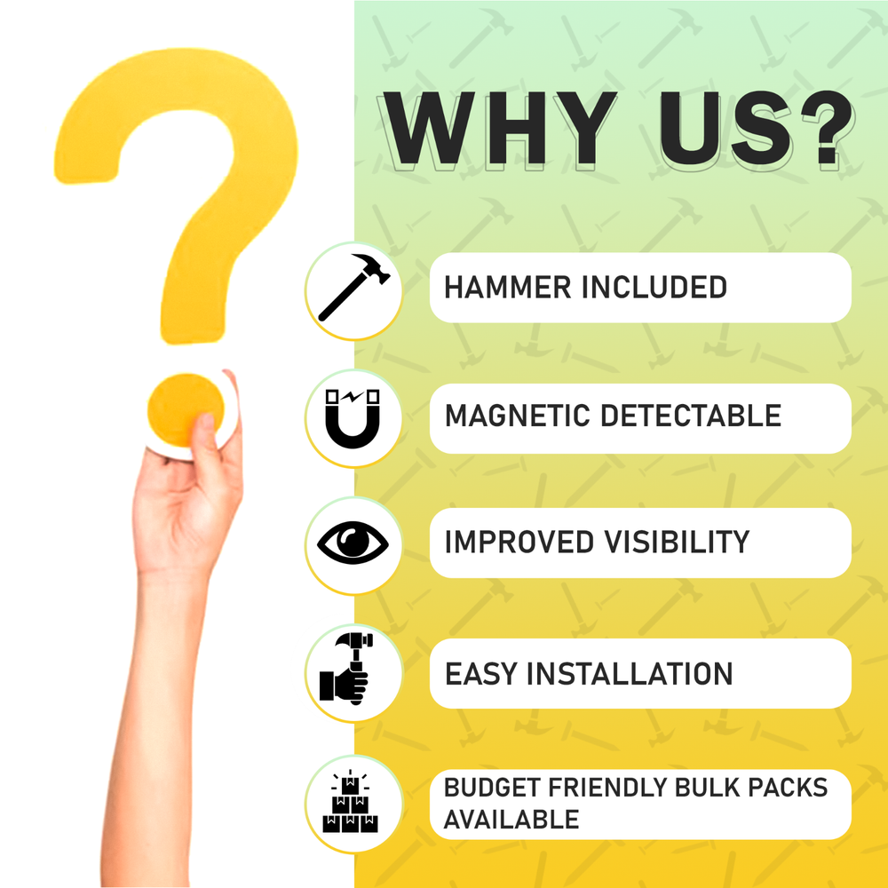 FEBTECH-Septic Tank Marker-2.3"x7-ProtectinG Septic Tank and Property Boundry