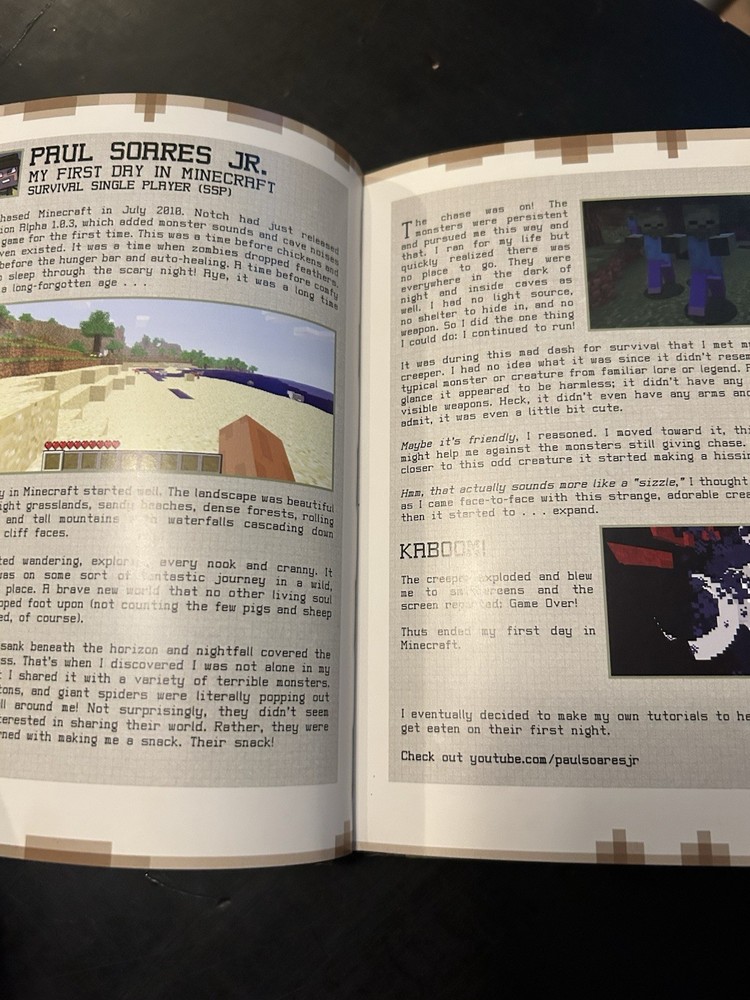 Mojang Minecraft Essential Handbook Strategy Guide