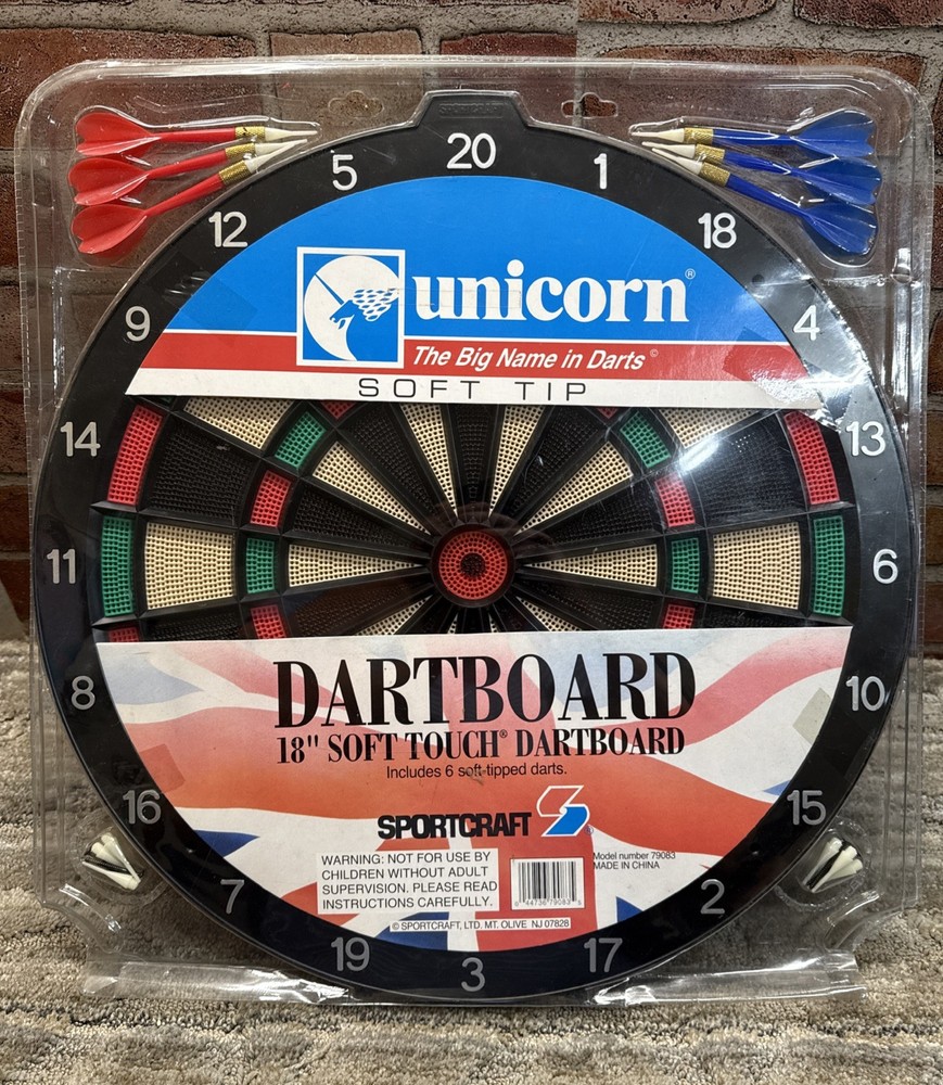 Unicorn 18” Soft Touch Dartboard Model # 79083