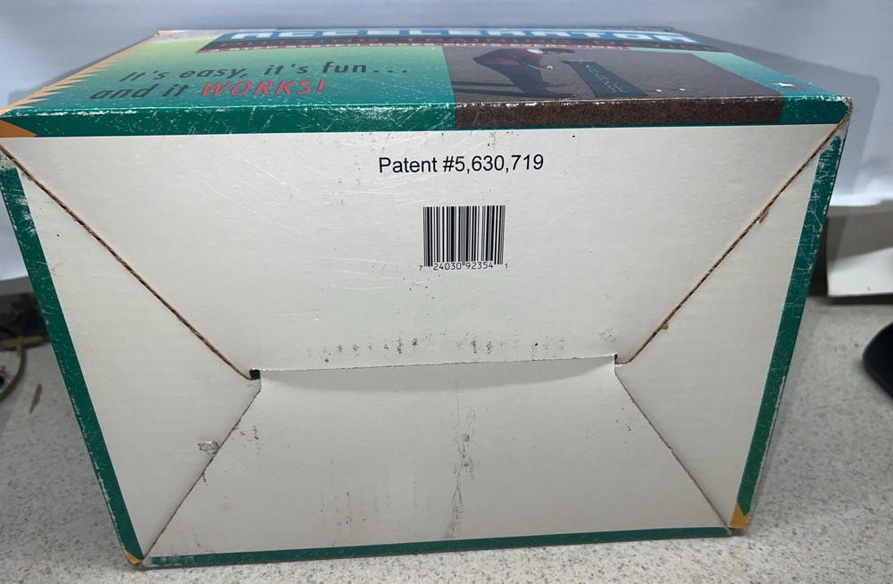 The Accelerator Golf Putting Training Device Practice Mat with 3-Step System