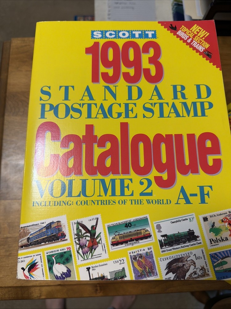 Scott Standard Postage Stamp Catalog 1993 1-4 And Specialized