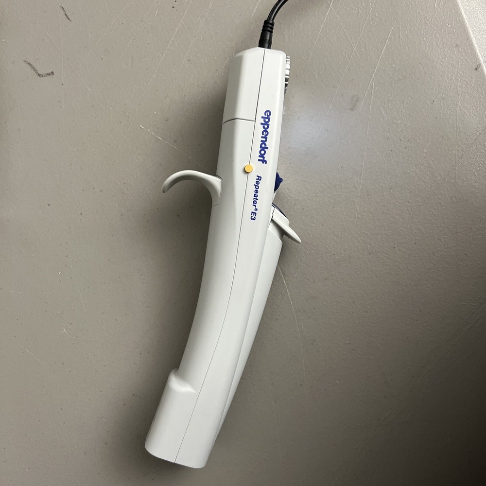 NICE Eppendorf Repeater E3 Electronic Multi-Dispenser Pipette bundle + Charger