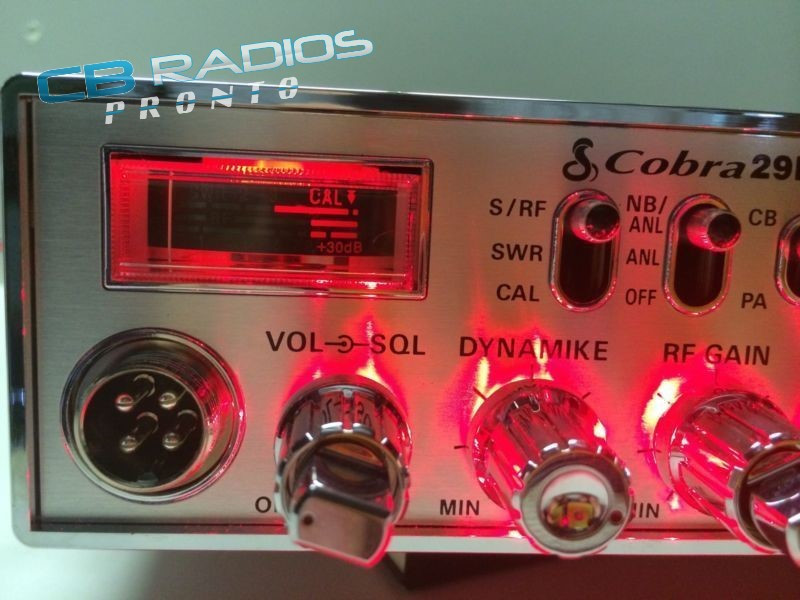 Cobra 29 Ltd Classic RED LIGHT EDITION +PERFORMANCE TUNE + RECEIVE ENHANCED+ECHO