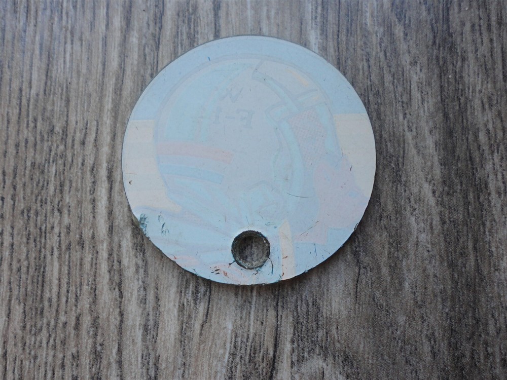 F-14 Pinball Machine Plastic Key Chain Fob