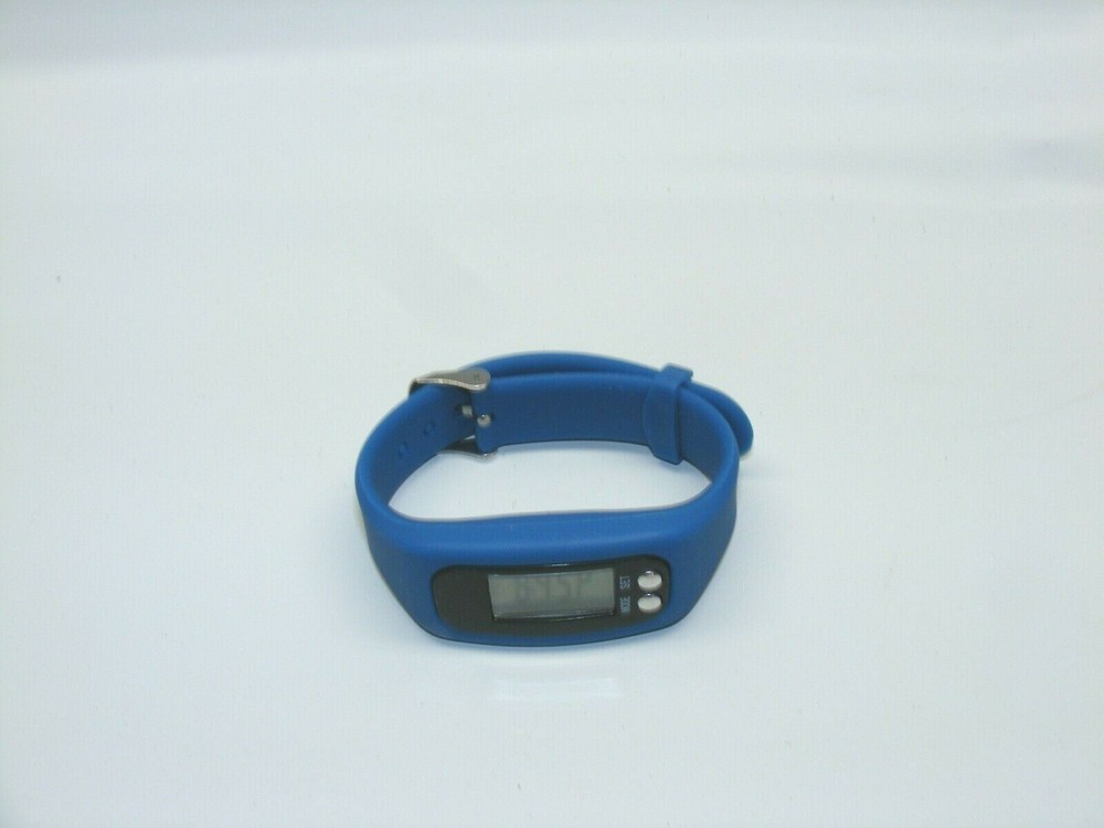 Crane Pedometer Blue Adjustable Band Used Replacement
