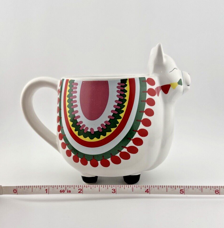 Thoughtfully Dolomite Llama Mug Coffee Tea NEW