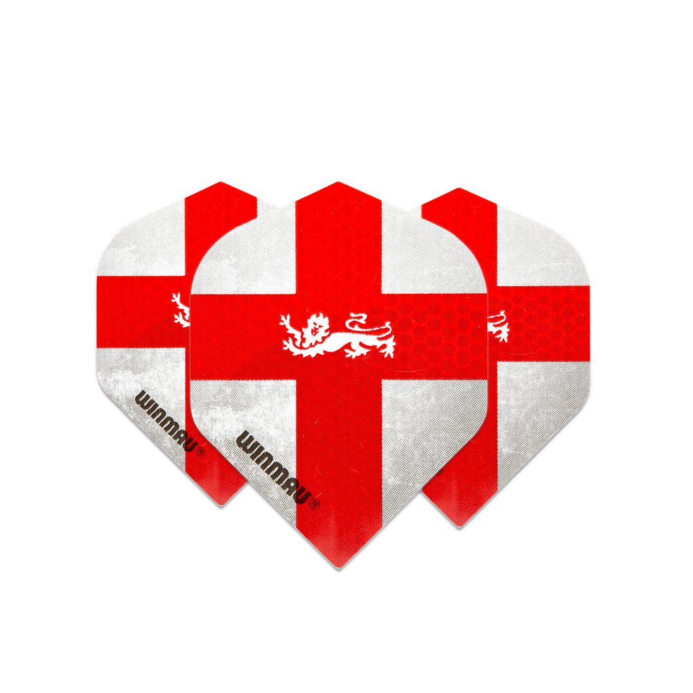 Winmau Mega Standard 75 Micron Flight - England