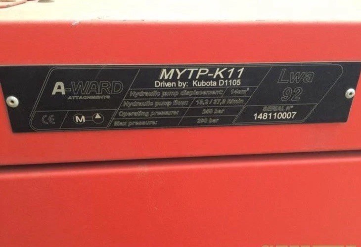 A-Ward MYTP-K11 Container Loader 2012