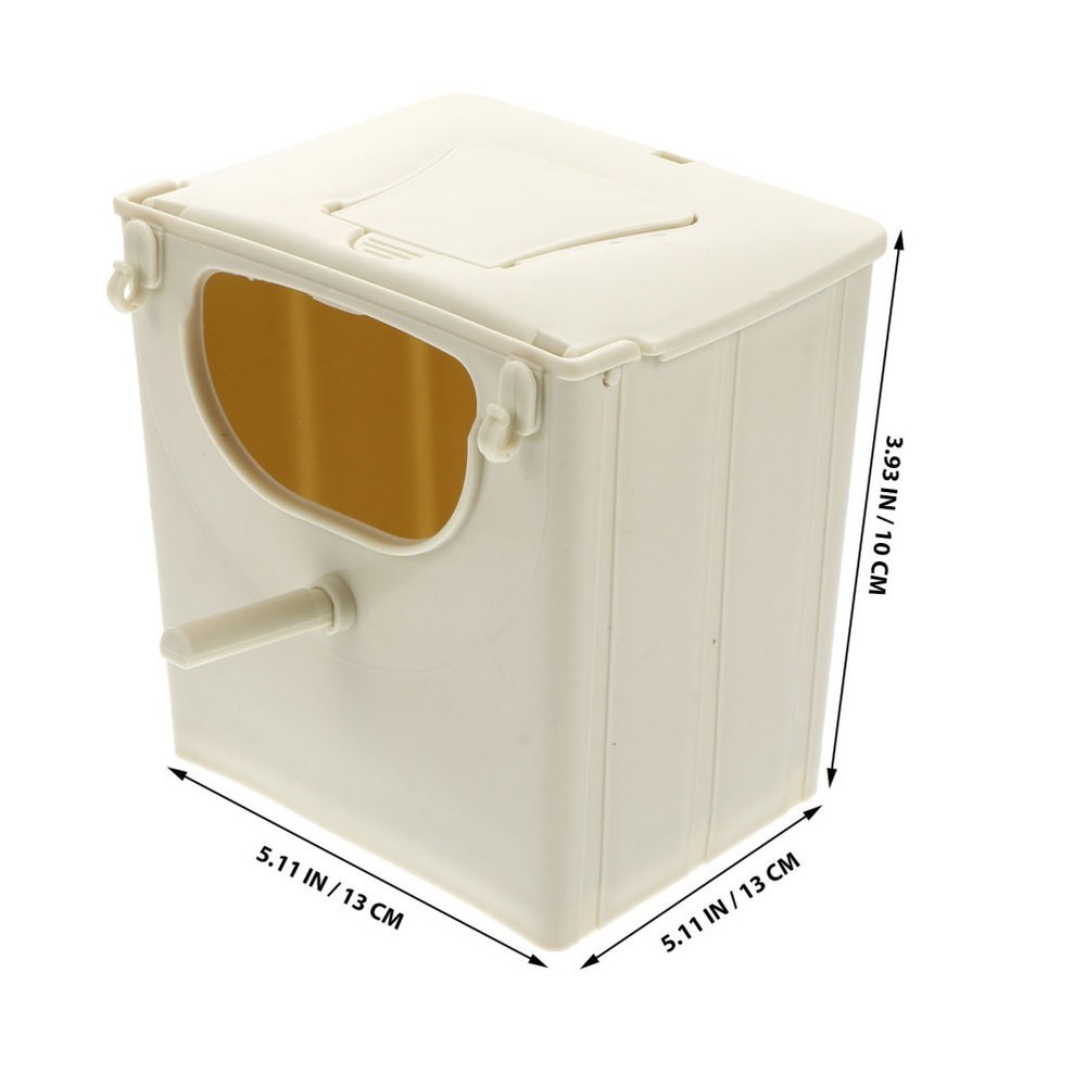 Parrot Nest Box Bird Breeding Parakeet Nesting Boxes for Parakeets