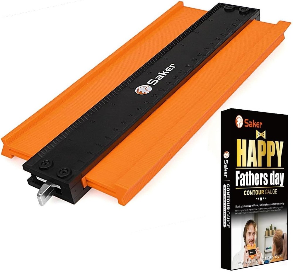 Contour Gauge Profile Tool- Adjustable Lock-Precisely Copy Irregular Shape Du...