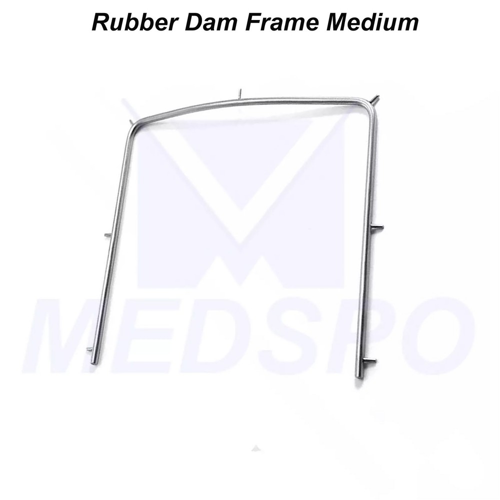 Rubber Dam Tools Kit Brinker Clamps Forceps Endodontic Frame Dental Restorative