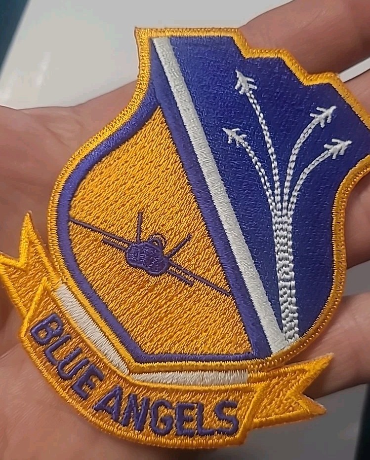 U.S Military Navy - Blue Angels Patch 3 3/4"
