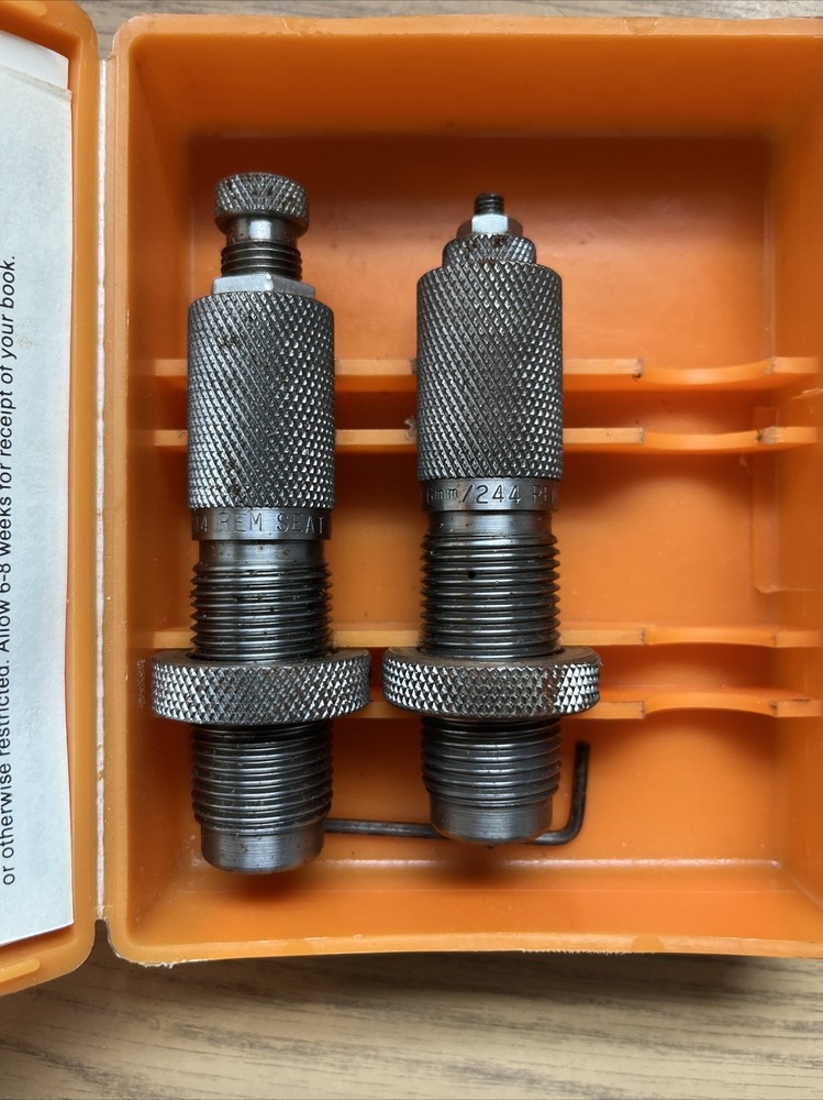 LYMAN 6MM / 244 REMINGTON RELOADING DIE SET