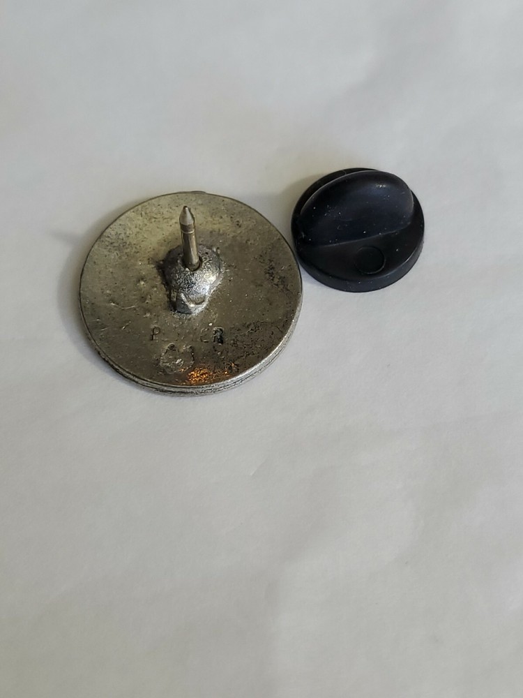 Stylised Turtle Lapel Hat Jacket Pin Marked Pewter