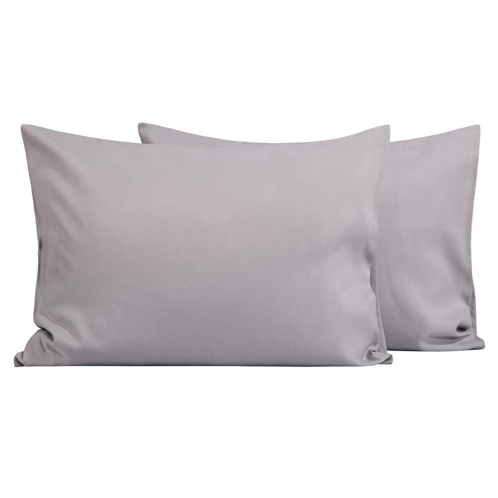 2 Pack Microfiber Toddler Pillowcases - Soft, Cozy, Adjustable Fit