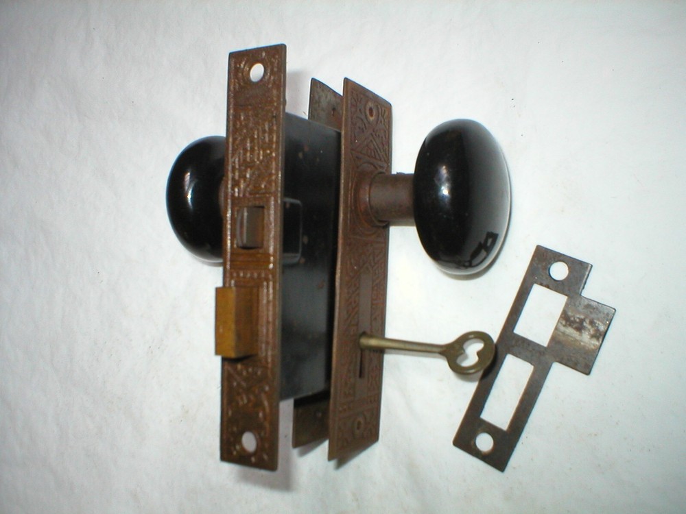 Antique Victorian Era Door Hardware