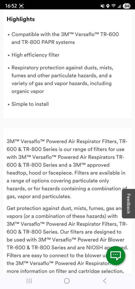 3M Versaflo TR-6510N