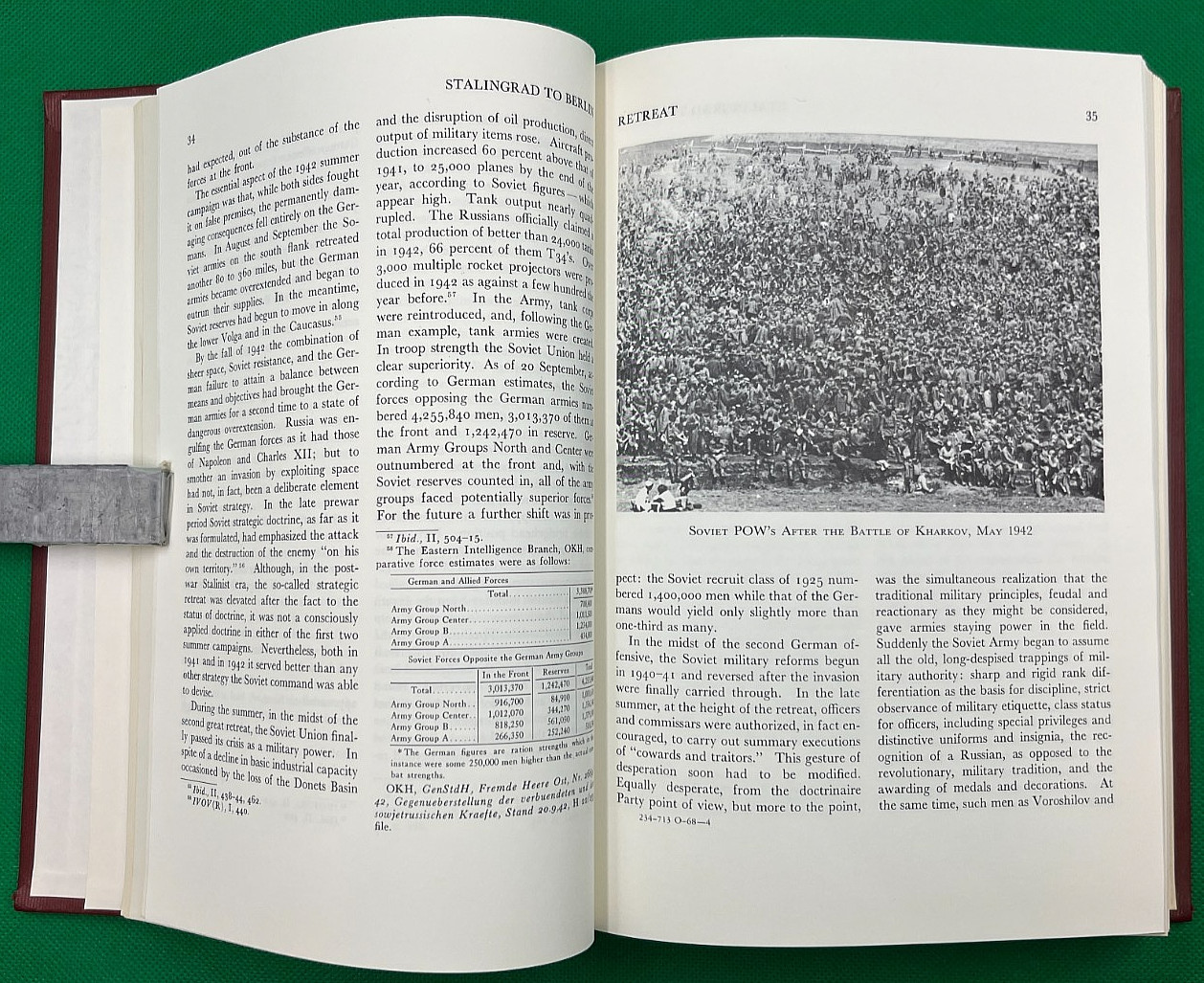 "STALINGRAD TO BERLIN: THE GERMAN DEFEAT IN THE EAST" BY EARL F. ZIEMKE 1968