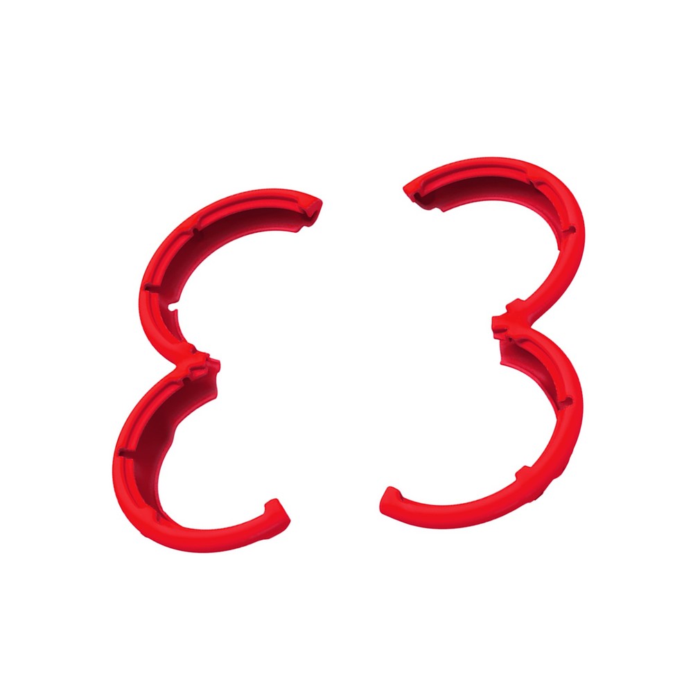 2Pcs Red Lightweight Propeller Guard Anti-Collision Protector For DJI NEO Drone,