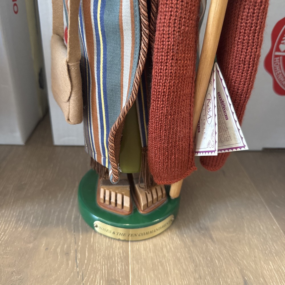 5 Steinbach Nutcracker Biblical Series Noah Moses Jonah Solomon Joseph Signed