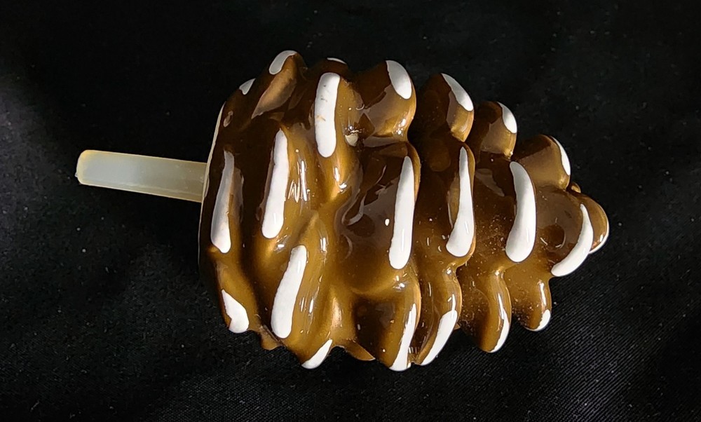 Nora Fleming Mini Pretty Pinecone Ceramic A110 Hand Painted Retired