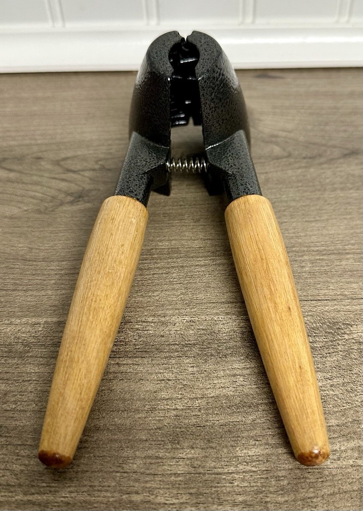 Vintage Nutcracker Double Handle Spring Loaded. Works Great!