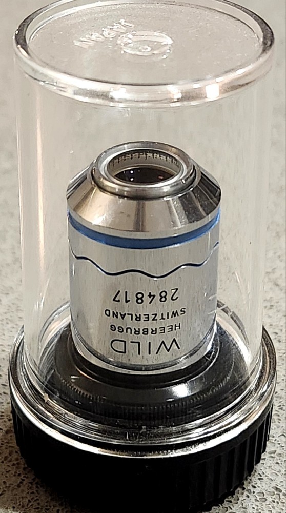 WILD FLUOTAR 10/0.40 MICROSCOPE OBJECTIVE, NIKON