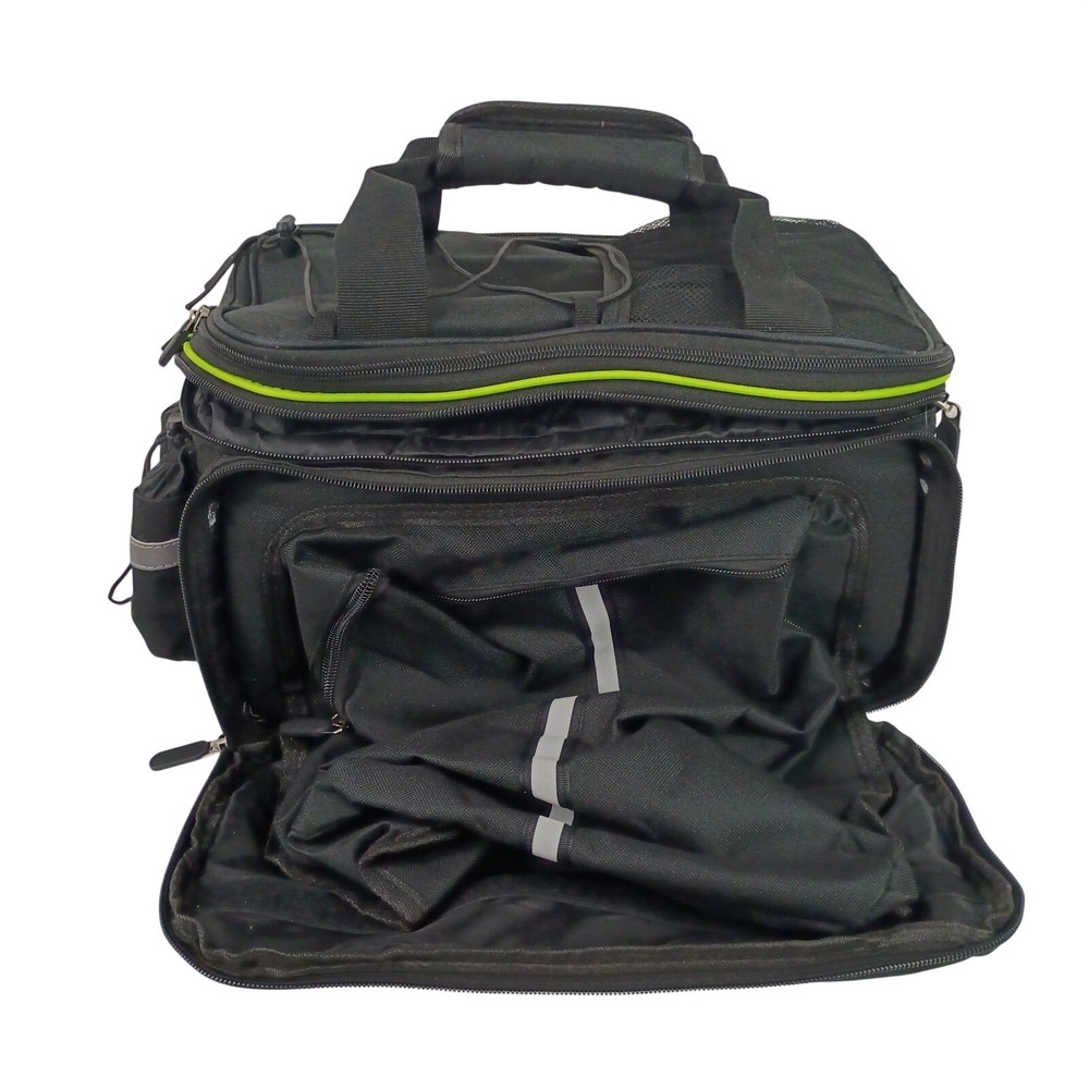West Biking 35L Large Waterproof Multi-Function Bicycle Rack Pannier Bag Black