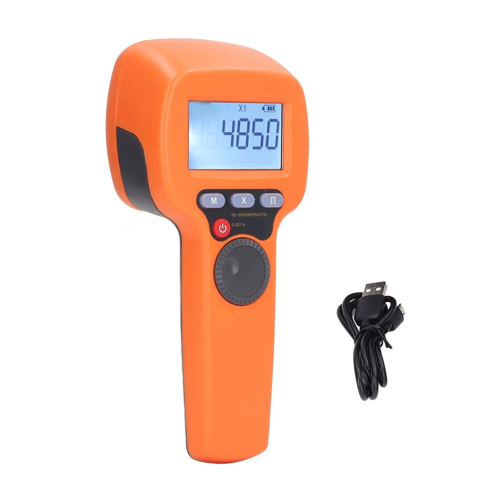 Digital Handheld Stroboscope High Accuracy Prevents LED Flash Strobe Speedome...