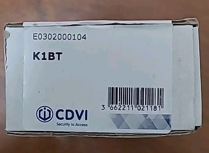 CDVI K1BT Proximity Card Reader Bluetooth Access Control KRYPTO