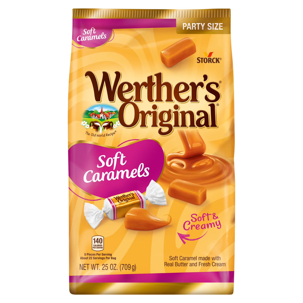 Werther's Original Hard Caramel Candy, 25 oz (2 Pack)