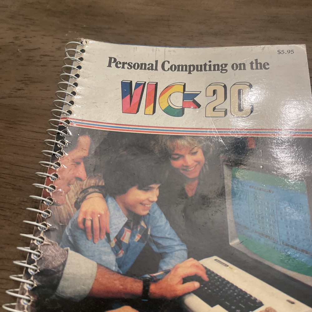 1981 Personal Computing on the Vic 20: A Friendly Computer Guide, Spiral Bound