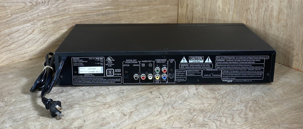 Denon DVD-900 Disc Player - Tested