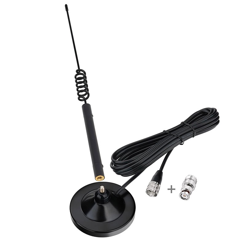 27MHz Antenna Magnetic Mount PL259 & BNC Male For Uniden President Car CB Radio