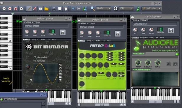 Music Production Software Beat Maker MultiTrack Audio Editor Mixing DAW Windows