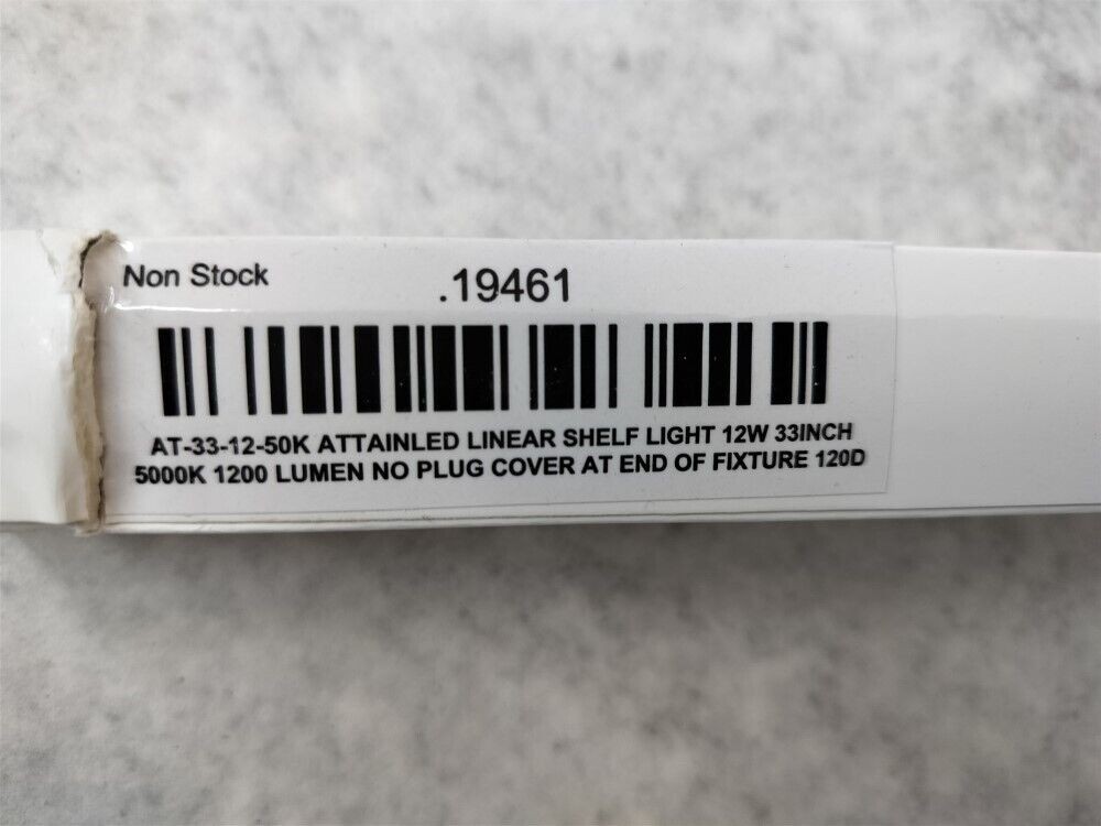 Lot of 25 AttainLED Linear Strip LED Lighting AT-33-12-50K 33" 12W 1200 Lumens