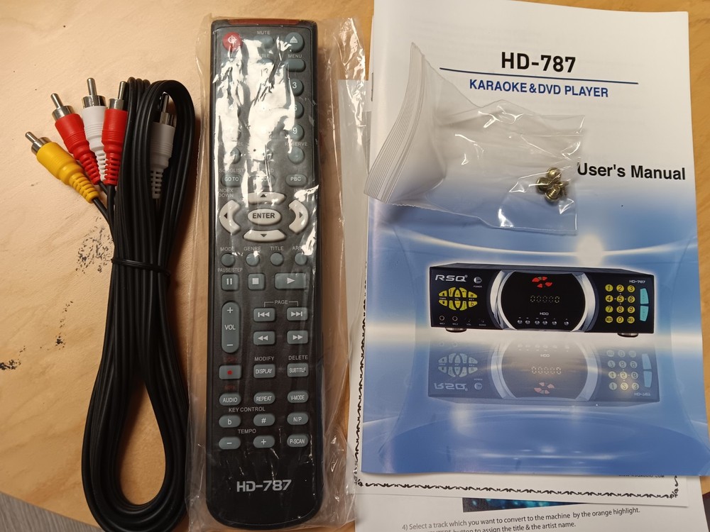 RSQ HD -787 Muti Format karaoke player