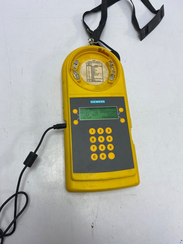 SIEMENS DPU 500-033260 DEVICE PROGRAMMING UNIT SMOKE AUTOMATIC FIRE DETECTOR