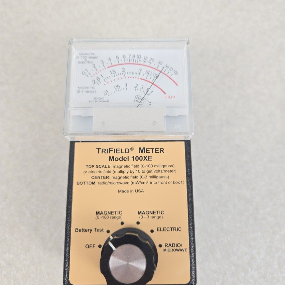 TRIFIELD EMF METER 100XE Electromagnetic wave measuring instrument EMF Tested