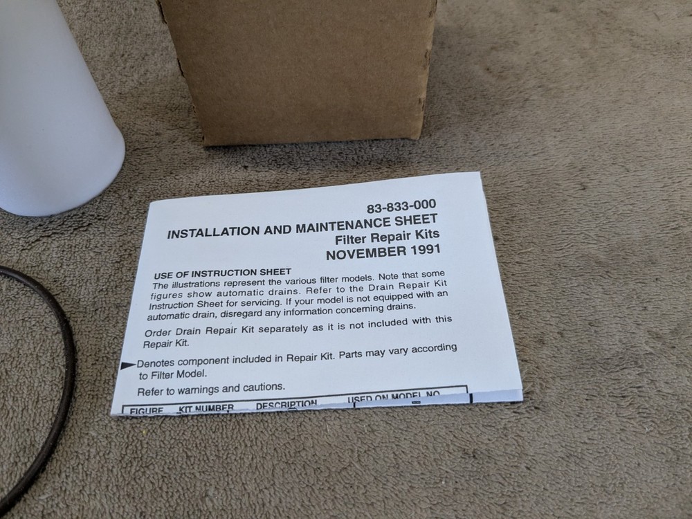Air Systems Breather Box 100 CFM Replacement Filter Kit BB100-A