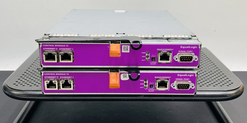 LOT OF  2  DELL EQUALLOGIC Controller Module 12 E09M E09M001