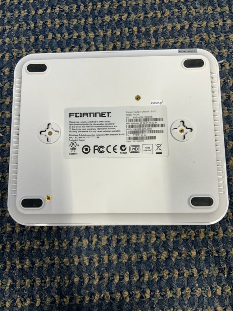 Fortigate 20C Firewall