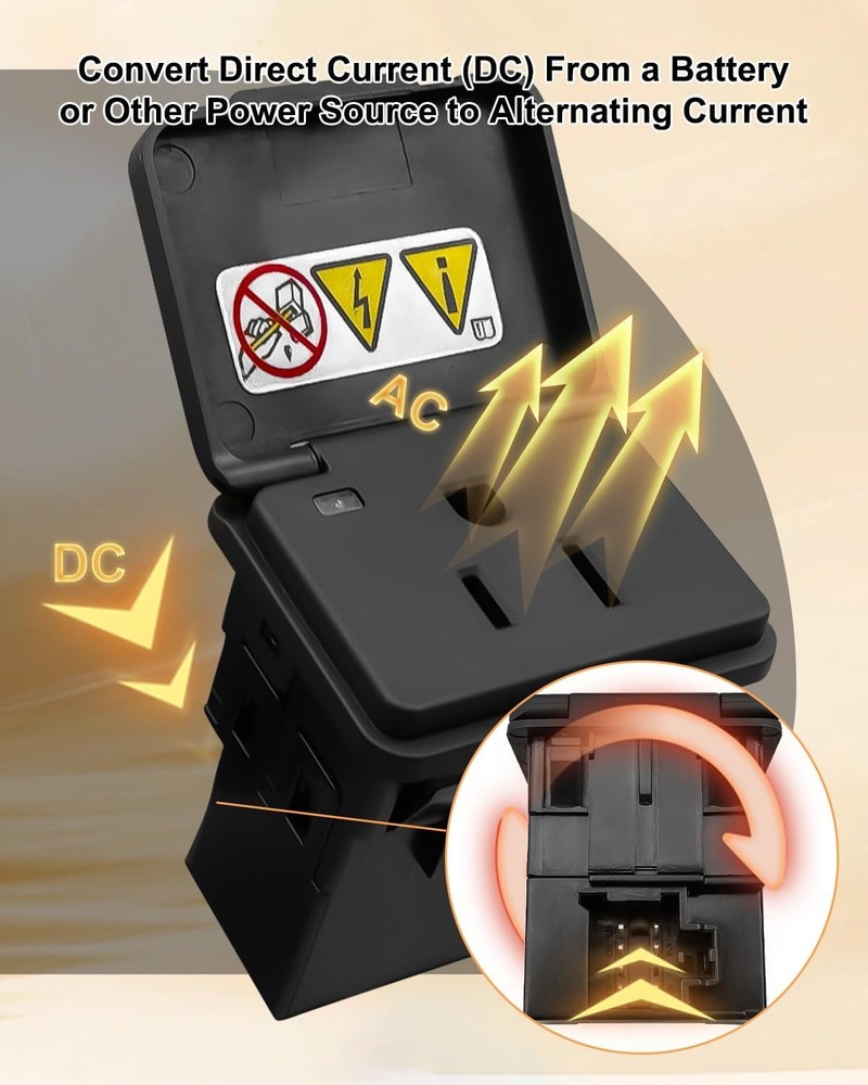 Power Inverter for Ram 1500 2500 3500 4500 5500 2013-2016 Models