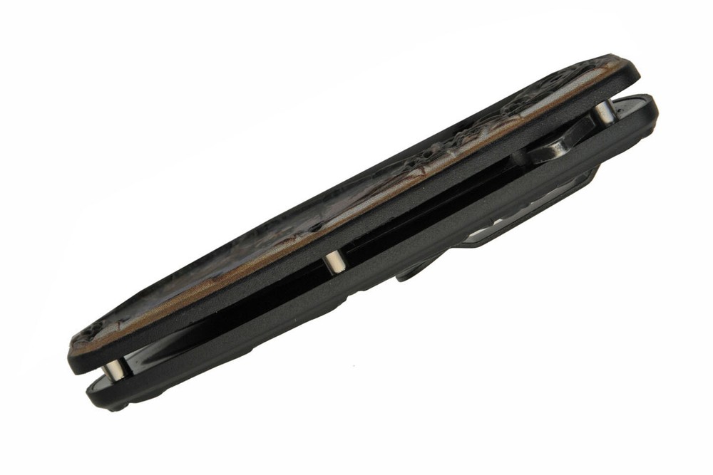 Spring-Assist Folding Knife | Rite Edge Bald Eagle Stainless Steel Blade